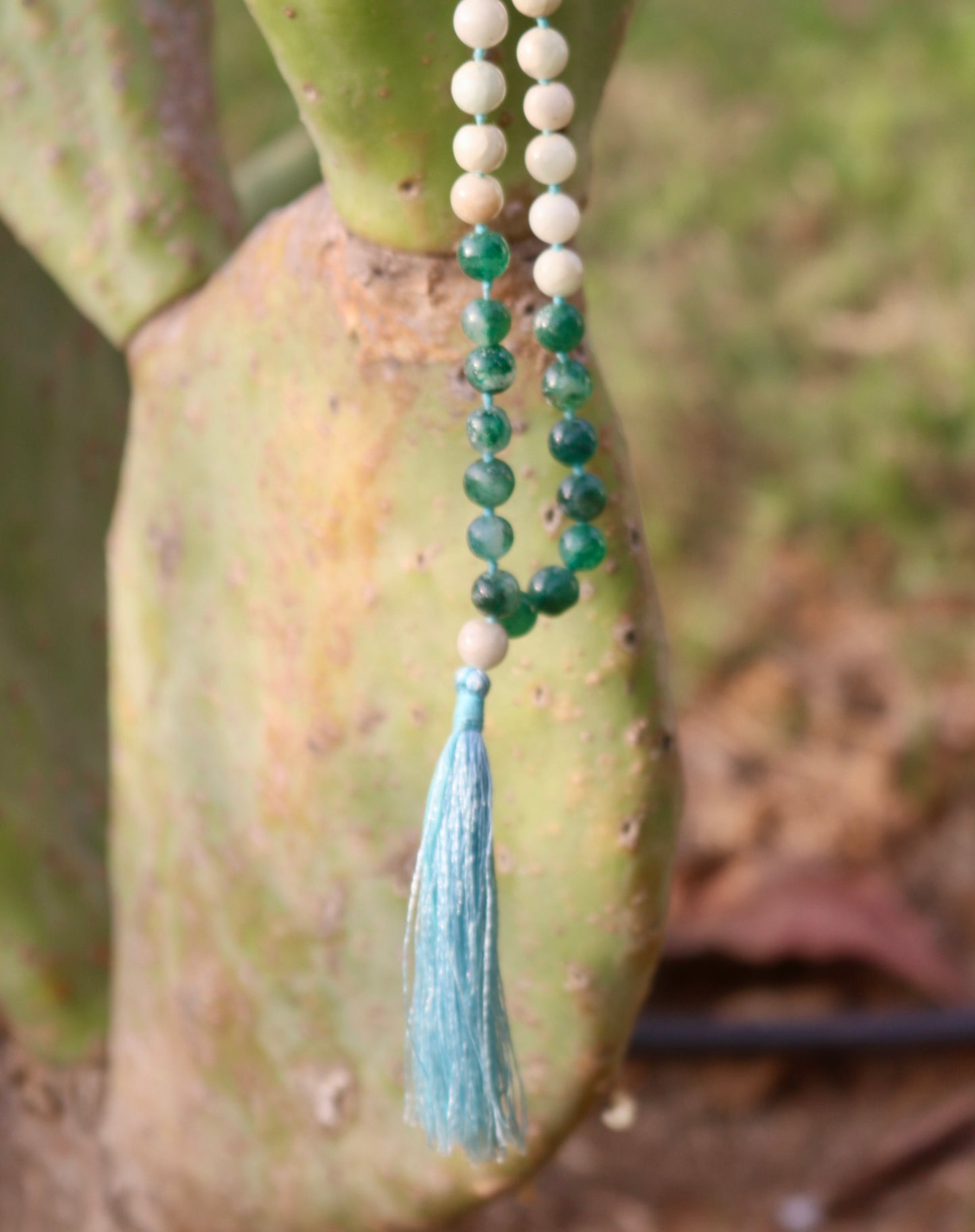 Malachite Meditation Mala